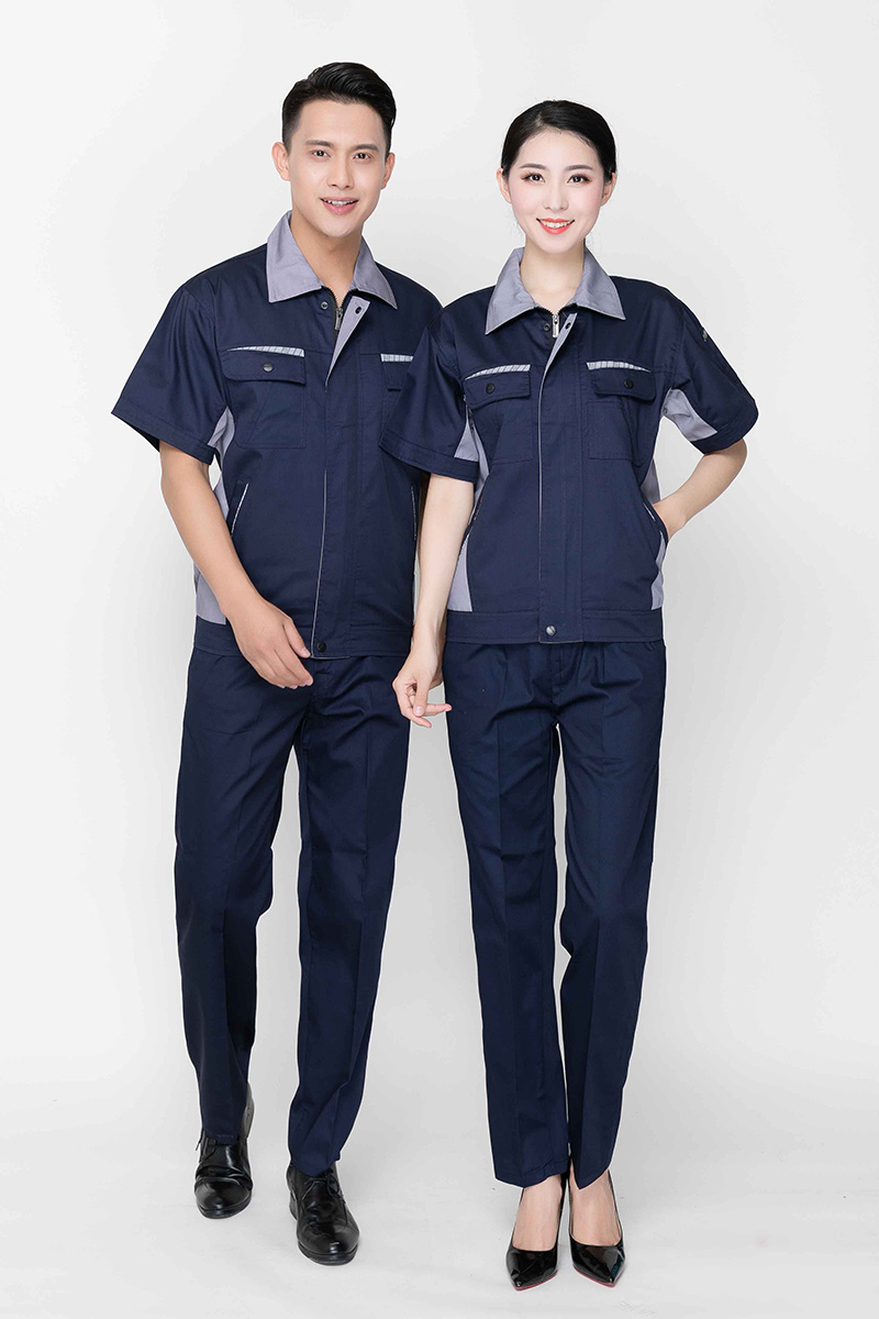 滌棉短袖工作服